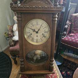 Vintage Wall Clock By Decor ! Runs Well ! Good Condition! Circa 1970's! 