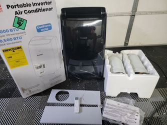 New! Gasbye 14,000 BTU Dual Hose Inverter Compressor Portable Air Conditioner AC