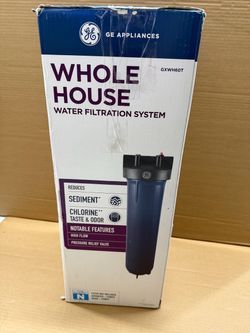GE Whole House Water Filtration System -model GXWH60T
