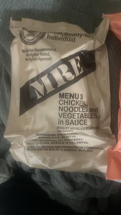 MRE AND A HDR PACK