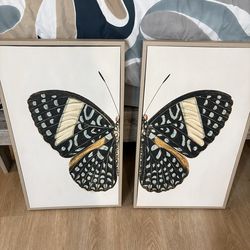 Butterfly wall decor