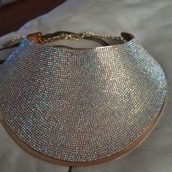 Posh Rhinestone Collar Necklace