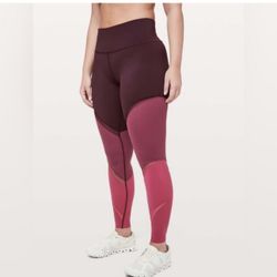 Lululemon Colour Me Ombré Tight Size 2