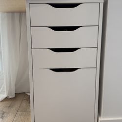 White Drawer Unit / File Cabinet / Storage 