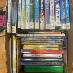 box of children’s Educational Books