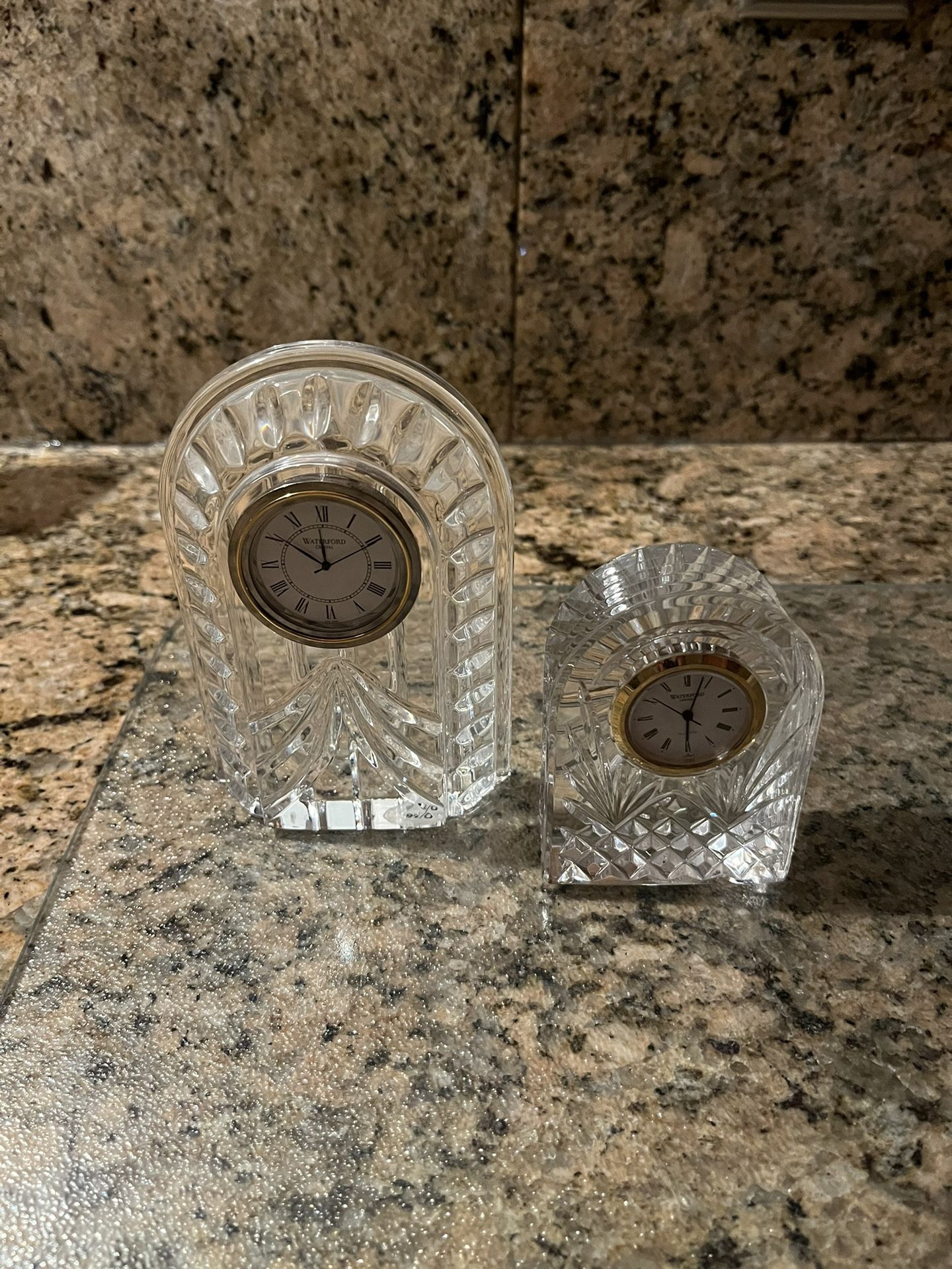 Waterford Crystal Clocks