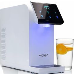 Ultra Instant Hot & Cold Water Dispenser - Bottleless Water Dispenser Countertop, Full Installation Kit, Quiet Multi-Stage Filtration + UV Sterilizati