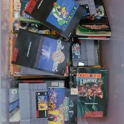 Super Nintendo, Nintendo 64, Nes, Gamecube, Gameboy, And Much More