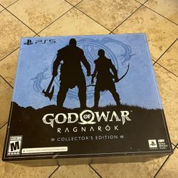 PS5/PS4 God of War Ragnarok Collector's Edition, BRAND NEW SEALED  Playstation