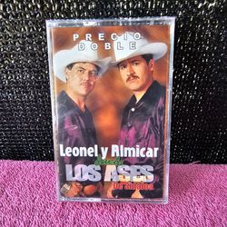 Leonel y Almicar Dueto Los Ases De Sinaloa - Brand New Sealed Cassette