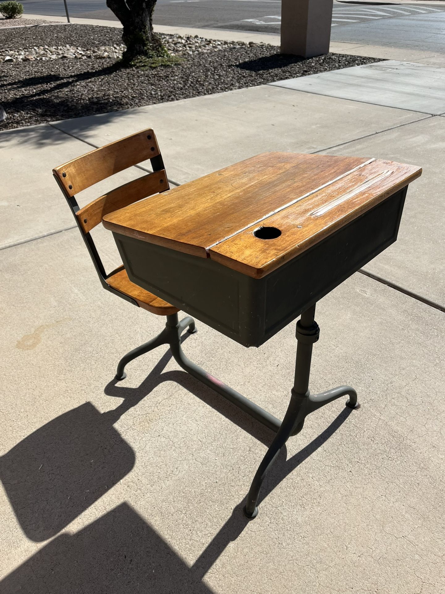 Vintage School Desk