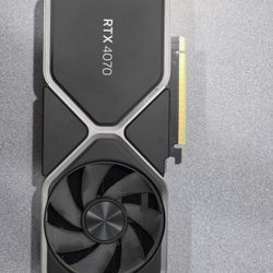 RTX 4070 Founders Edition Video Card 12G
