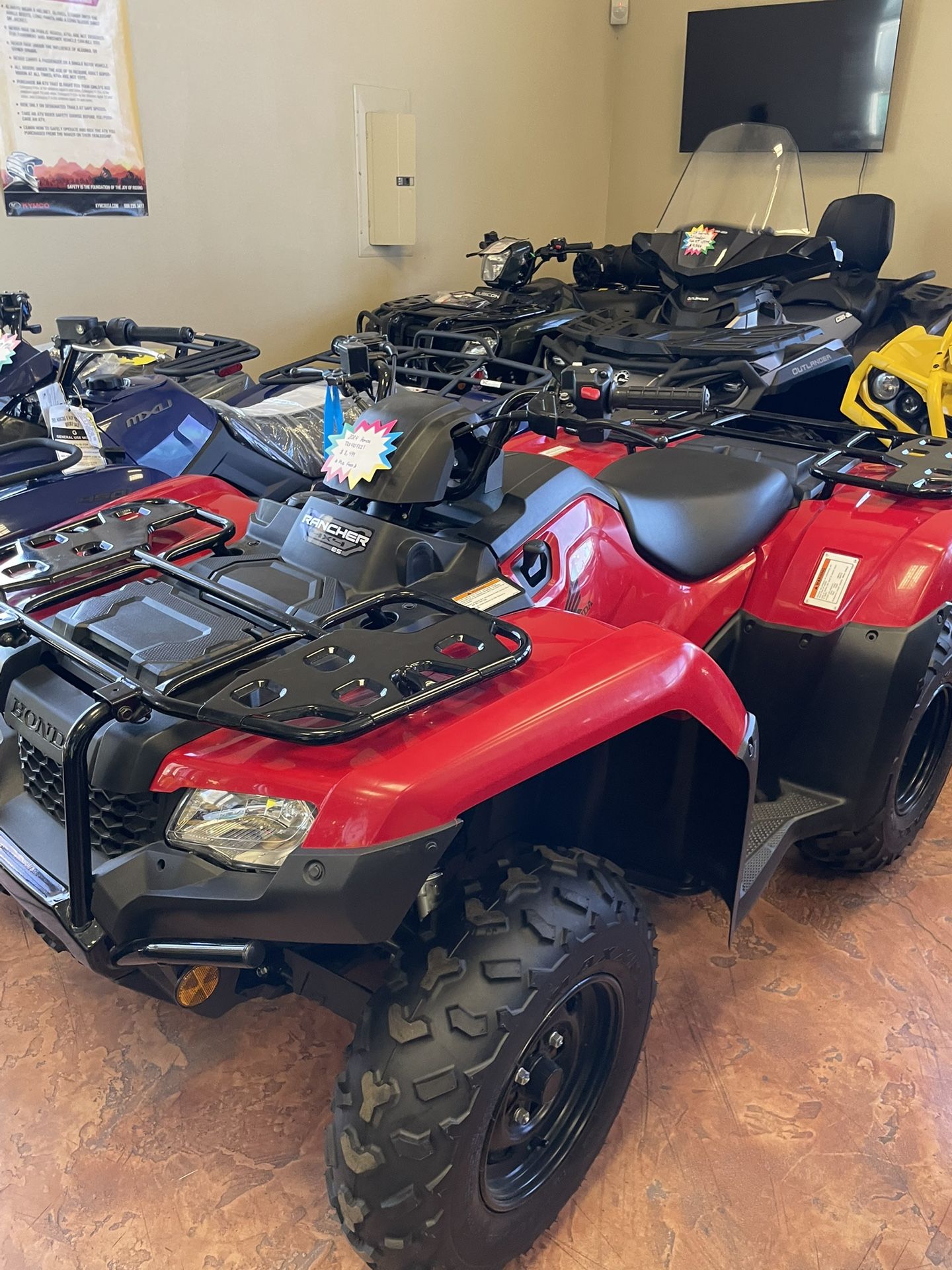2024 Honda TRX 420 FEI 1
