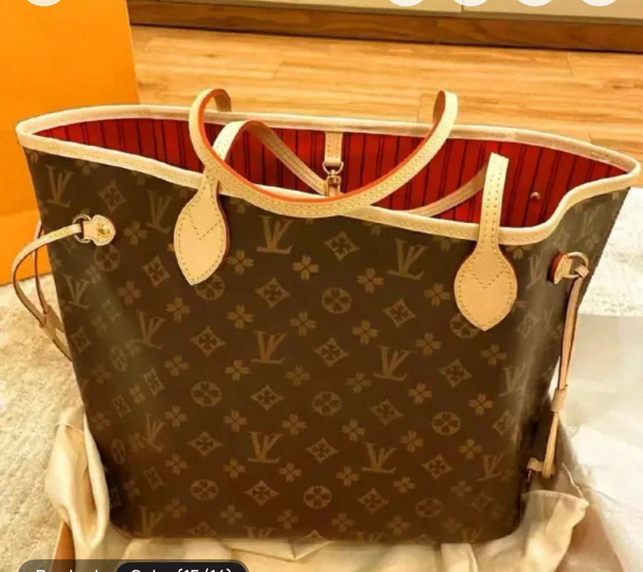 Louis Vuitton Neverfull MM tote bag