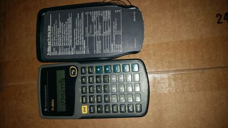 Teaxs Instruments TI-Xa calculator