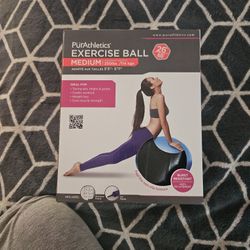 PurAthletics Exercise Ball.   ( Medium)