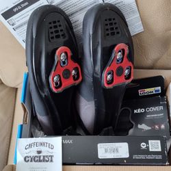 Cycling Shoes , Covers ,  KEO Clipless Pedals (3 items)