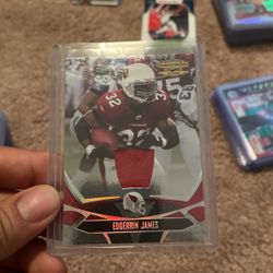 Edgerrin James Game Worn Jersey Card