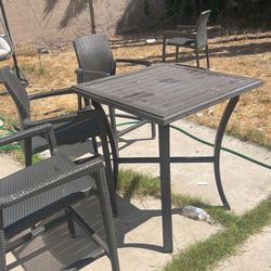 Tropitone Metal Table Patio 