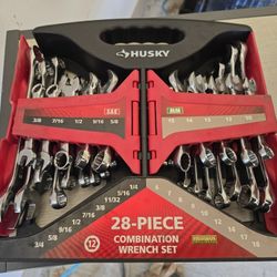 Combination Wrench Set 28 PC  Husky 