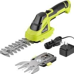 Cordless Grass Shear Bush Trimmer, 2 in 1 Handheld Hedge Trimmer, brand new