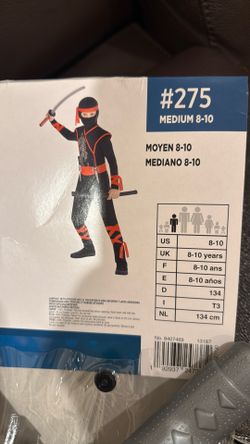 Ninja Halloween costume