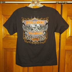 MENS SMALL 2014 ROAR TO THE SHORE WILDWOOD NEW JERSEY SHIRT