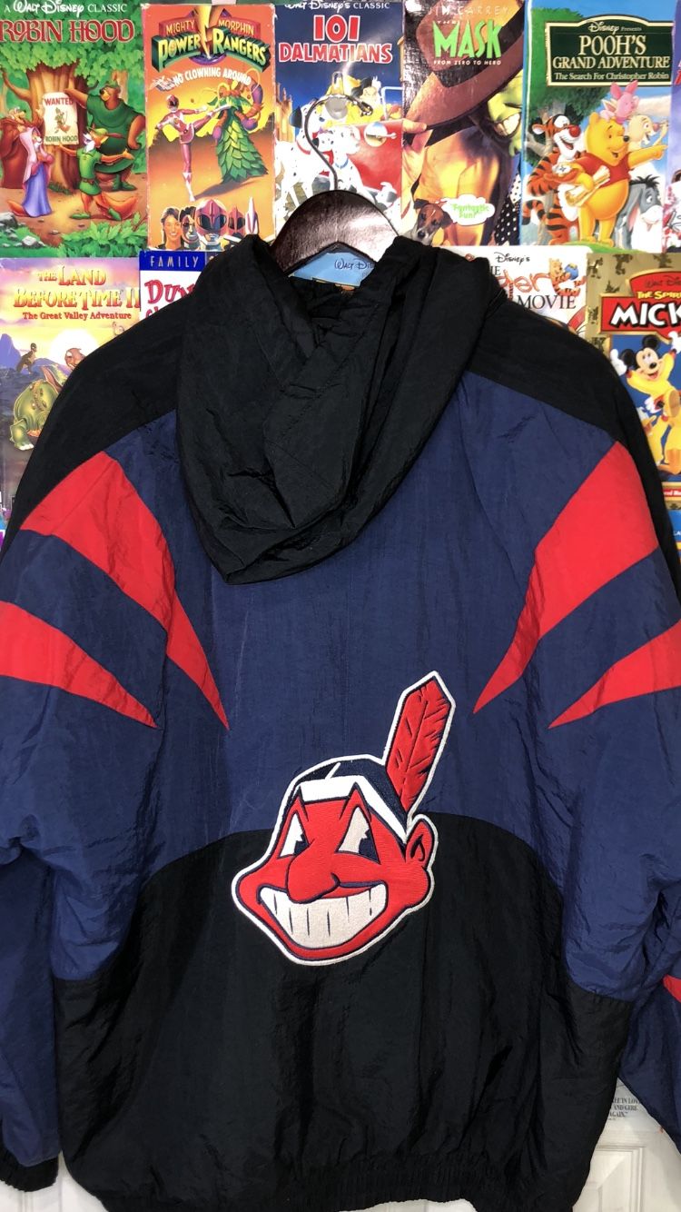 Vintage 1990's Cleveland Indians Fans Gear MLB Jacket for Sale in Stilwell,  KS - OfferUp