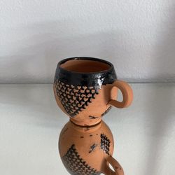 Traditional Clay Pottery Cup