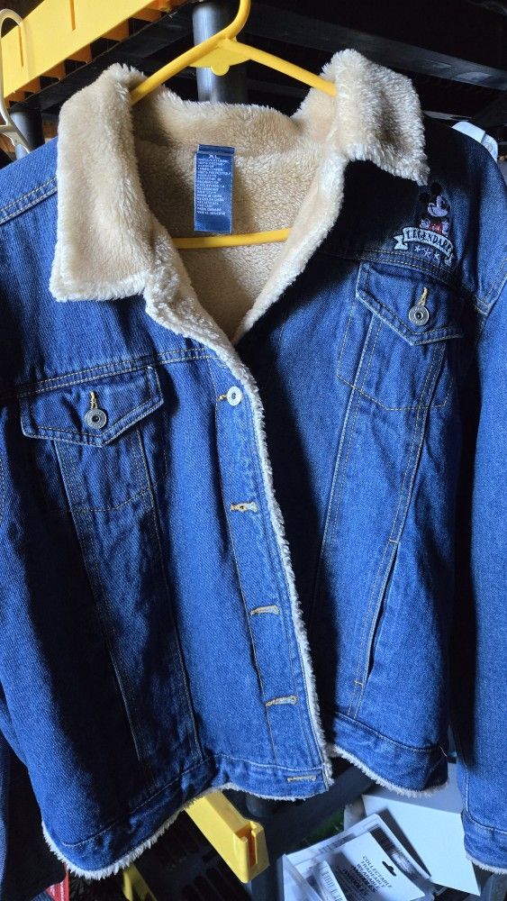 Disney Sherpa Lined Jacket 