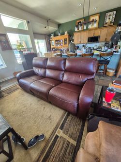 Sofa, couch,  reclining.