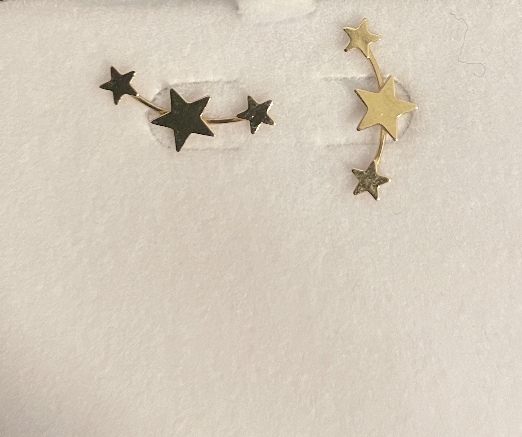 10k Star Earrings