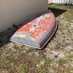 Laser Sailboat Hull And Parts-needs work