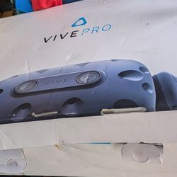 Vive Pro virtual reality headset box. 