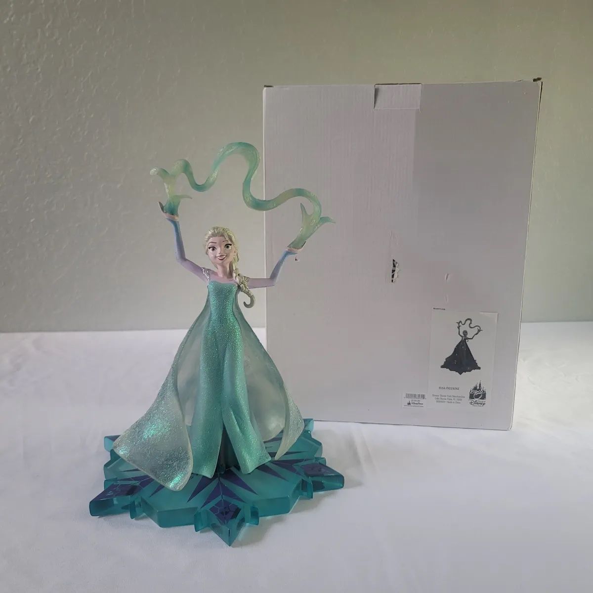Rare 14" Frozen Queen Elsa Figure Ron Cohee Figurine Art of Disney 