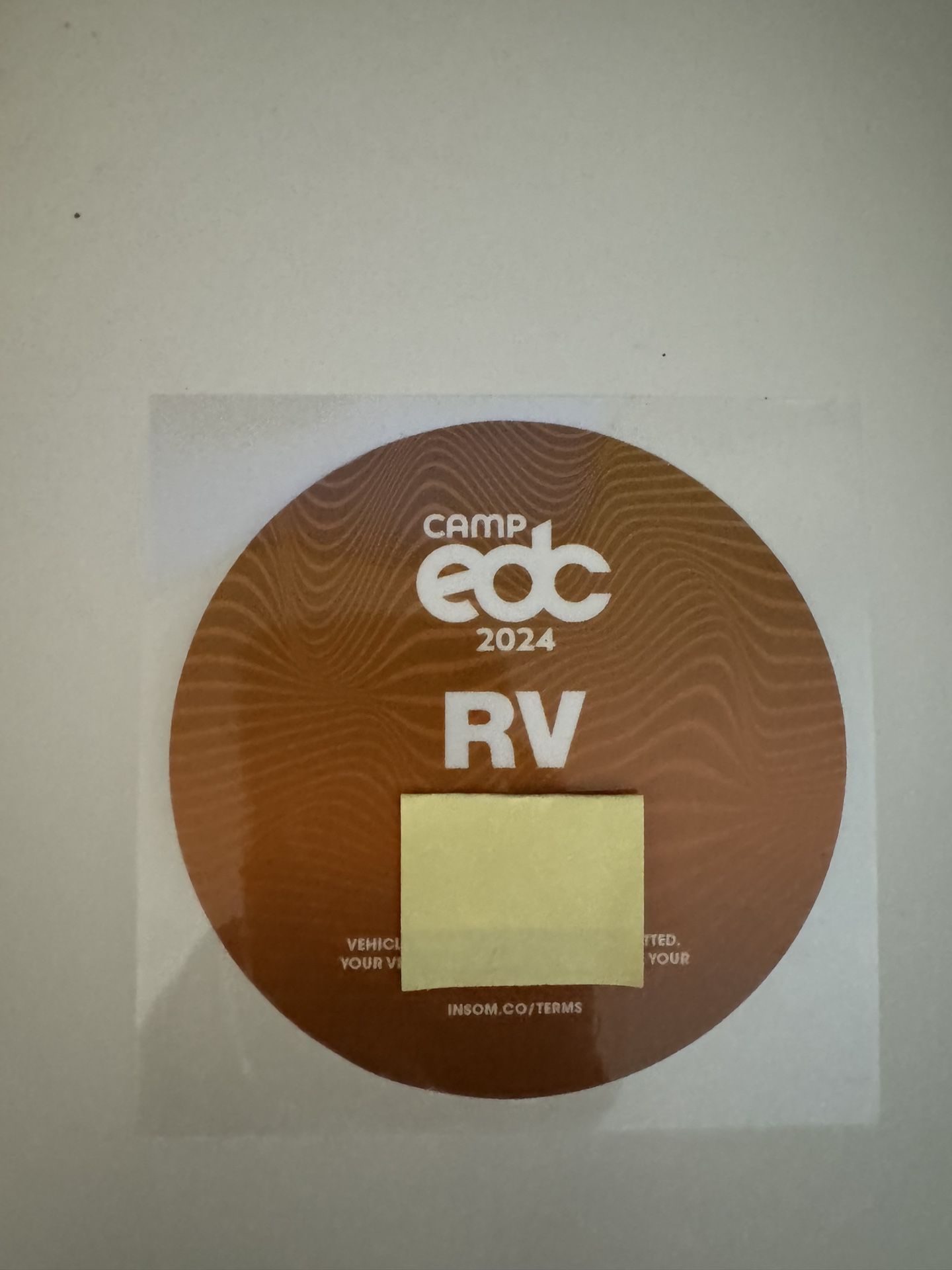EDC RV Camping Pass