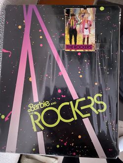 Wide vintage Barbie and the Rockers case