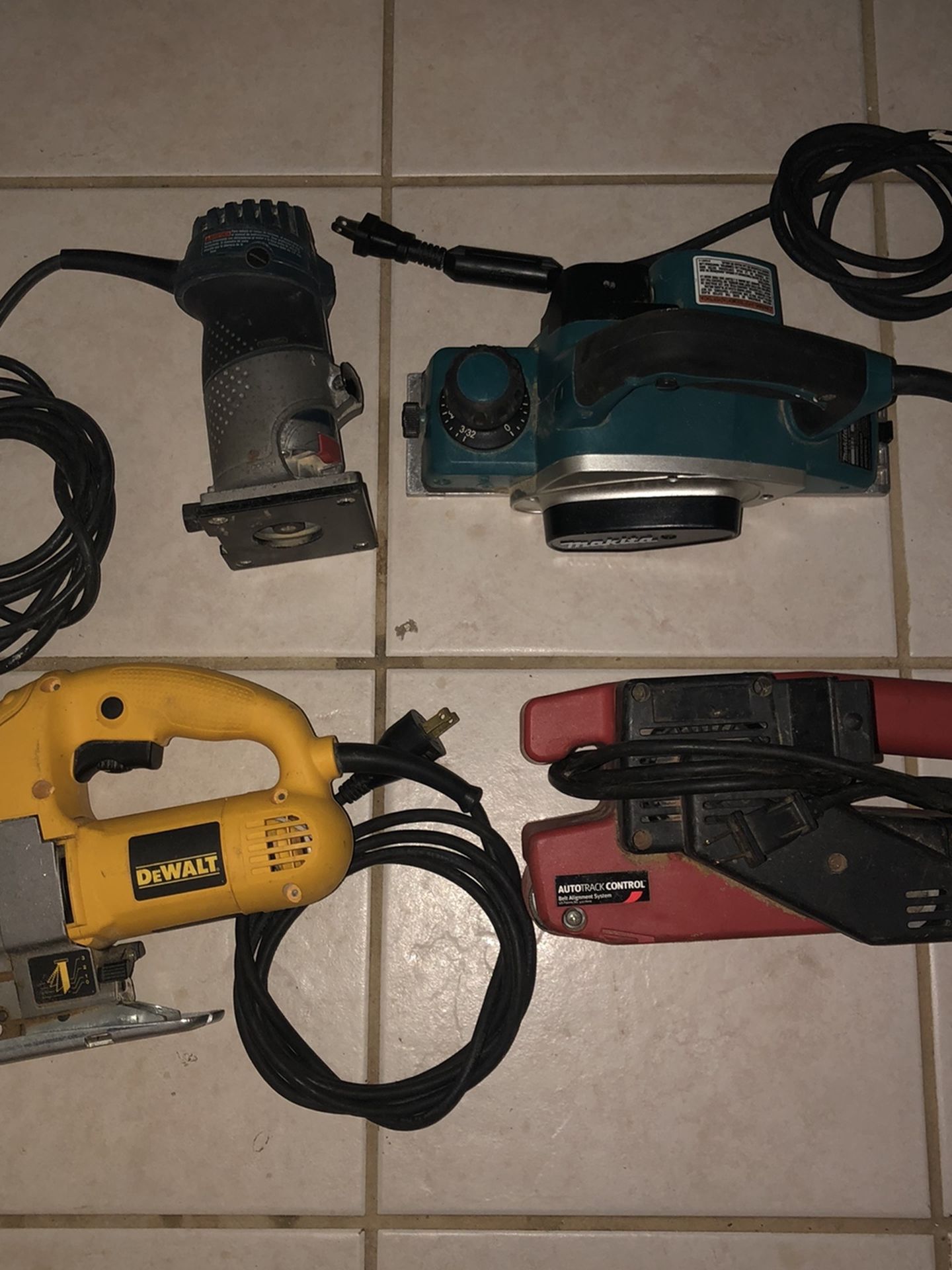 Dewalt, Makita & Skil Combo