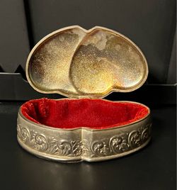 Vintage Godinger Silver Art Co. Silver Plated Jewelry Keepsake Trinket Box