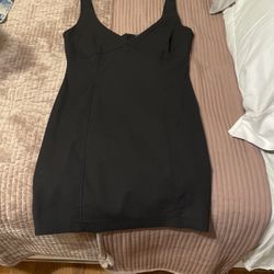 Black cocktail dress