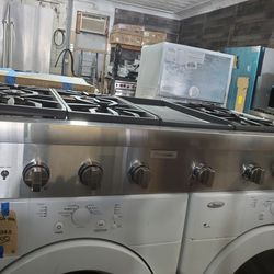 Thermador  gas cook top  48 inches new open  box 1 year warranty  ready to deliver $3550..warranty  new 48 inches