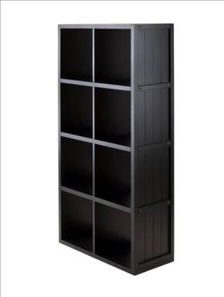Black 5 level bookshelves NEW IN BOX