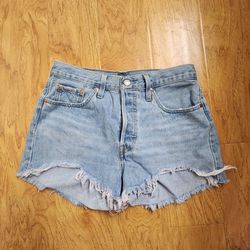 Levi's 501 Jean Shorts Size W28