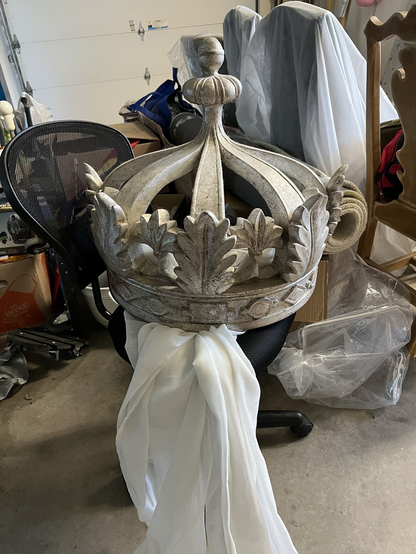 RH Demilune Canopy Bed Crown