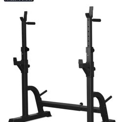 BARWING 49IN Rack For Bench Press Stand ,Barbell Rack Stand - Adjustable Multi-Functional Squat Barbell Stand for Weight Bench Press, weight bench rac