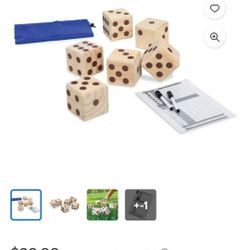 Wild Sports Yard Dice Game