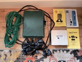 Light-O-Rama CTB16PCG3 v5 PCB 16 Channel Lighting Controller Bundle (Dual Power)