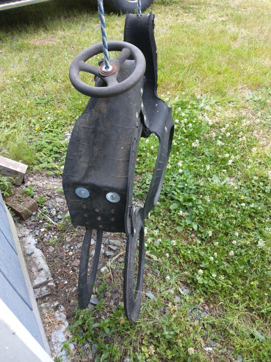 Kids Tractor Tire Swing