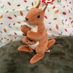 Beanie Babies TY-“Pouch The Kangaroo”