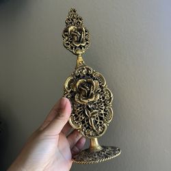 Vintage Ormolu Perfume Bottle 